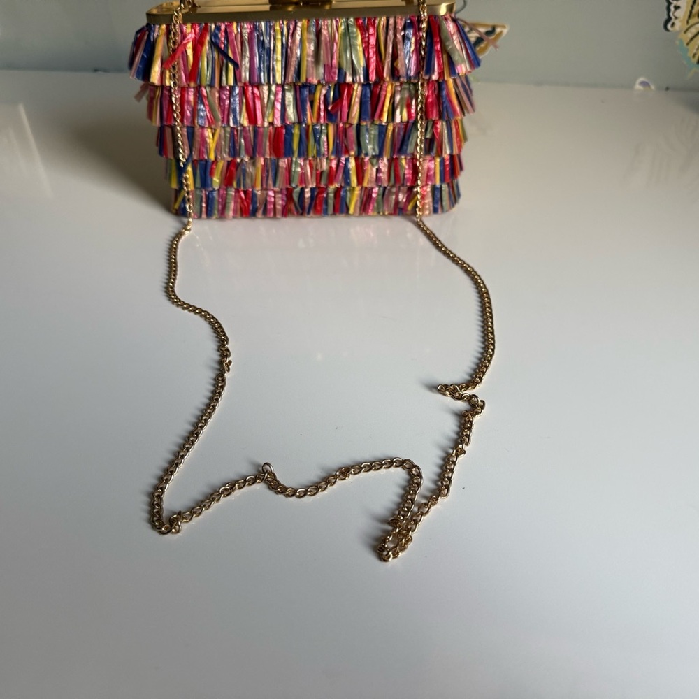 REVOLVE Multicolor Fringe Crossbody Bag - Picture 12 of 12